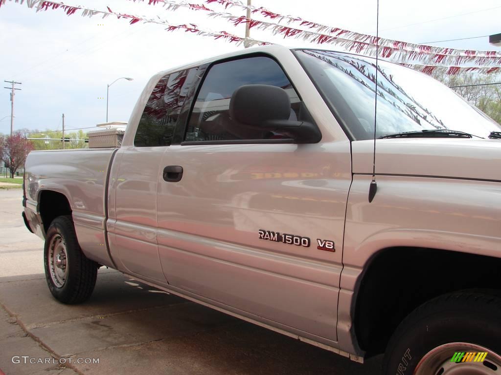 1999 Ram 1500 ST Extended Cab - Silver Metallic / Agate Black photo #15