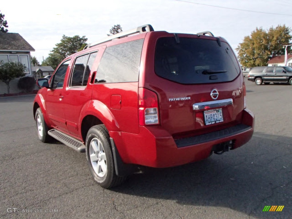 2012 Pathfinder S 4x4 - Red Brick / Graphite photo #4