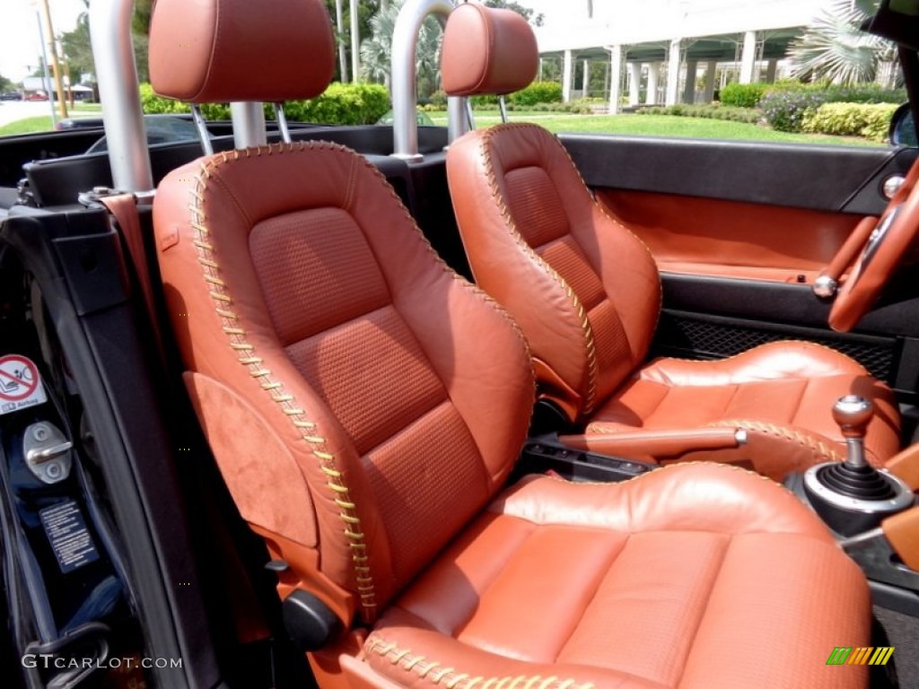 Amber Red Interior 2001 Audi TT 1.8T quattro Roadster Photo #86687697