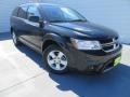 Brilliant Black Crystal Pearl 2012 Dodge Journey SXT