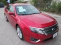 Red Candy Metallic 2011 Ford Fusion SEL V6