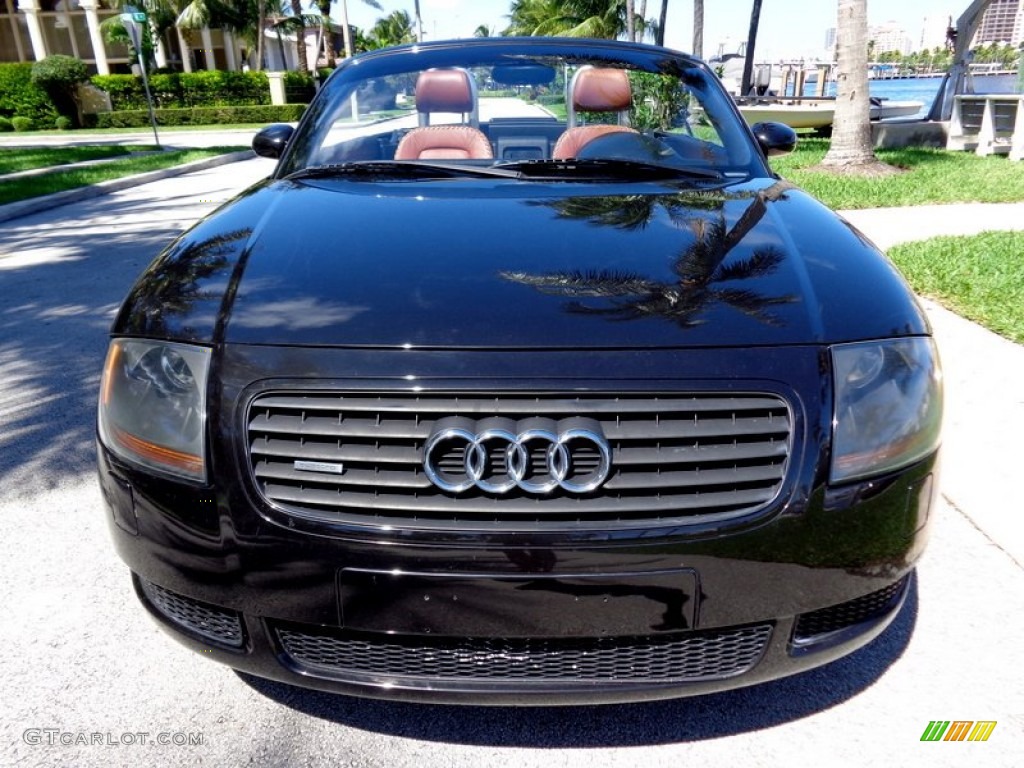 Raven Black Pearl 2001 Audi TT 1.8T quattro Roadster Exterior Photo #86688264