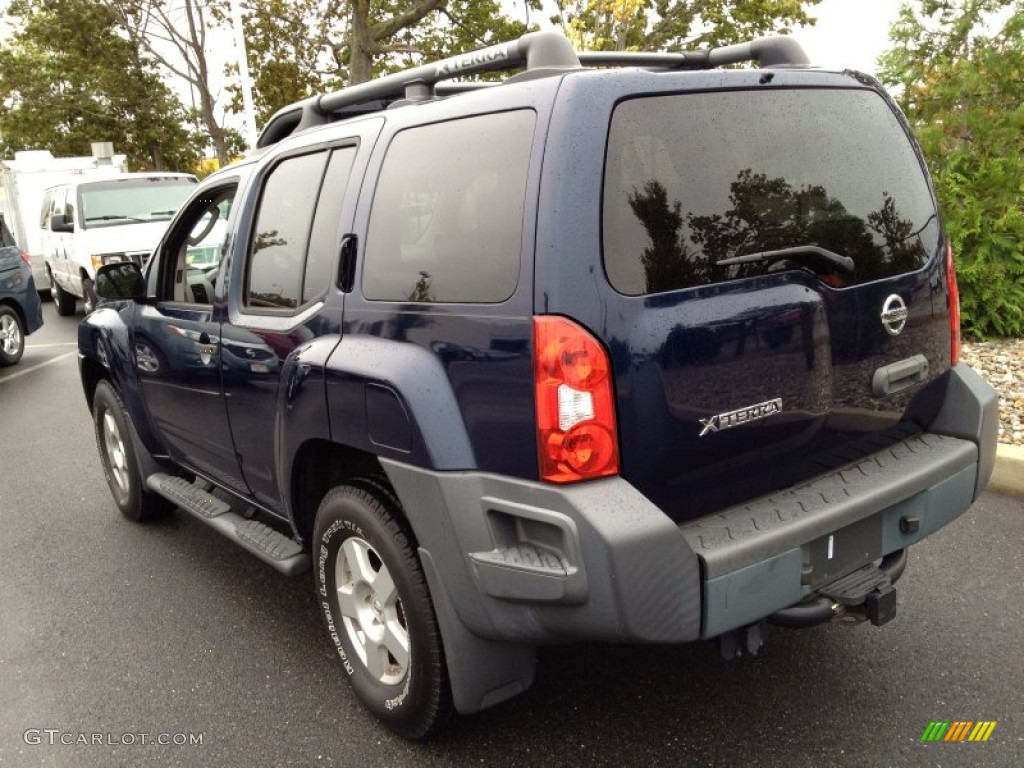 2008 Xterra S 4x4 - Midnight Blue / Steel/Graphite photo #5