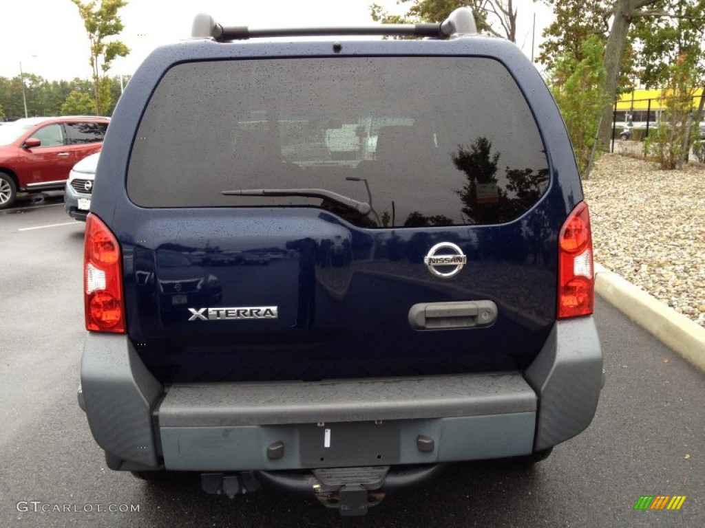 2008 Xterra S 4x4 - Midnight Blue / Steel/Graphite photo #6