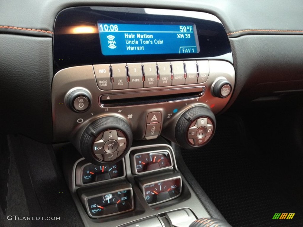 2012 Chevrolet Camaro SS/RS Convertible Controls Photo #86688926