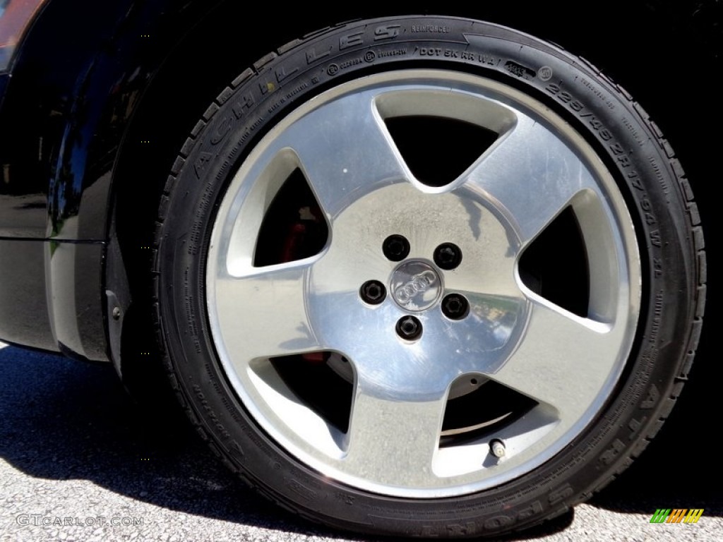 2001 Audi TT 1.8T quattro Roadster Wheel Photo #86689119
