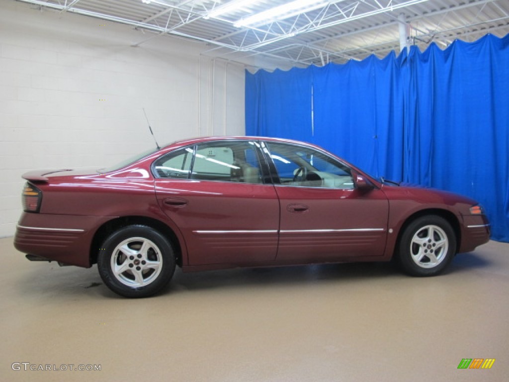 2001 Bonneville SE - Maple Red Metallic / Taupe photo #8