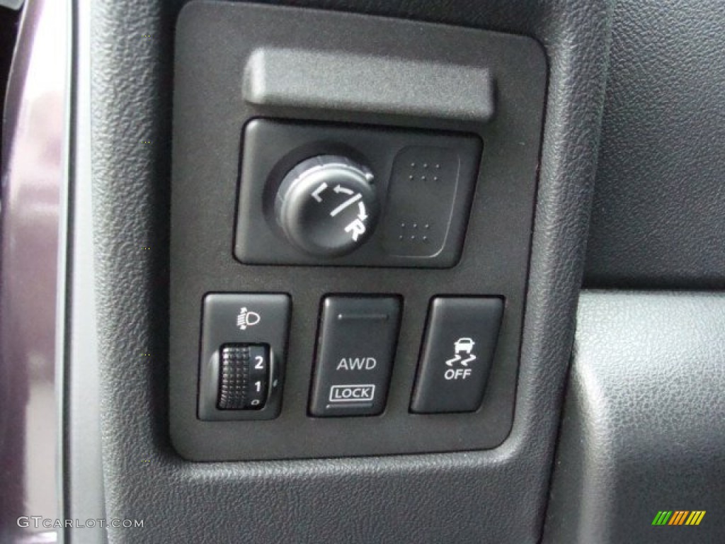 2011 Rogue SV AWD - Black Amethyst / Black photo #13