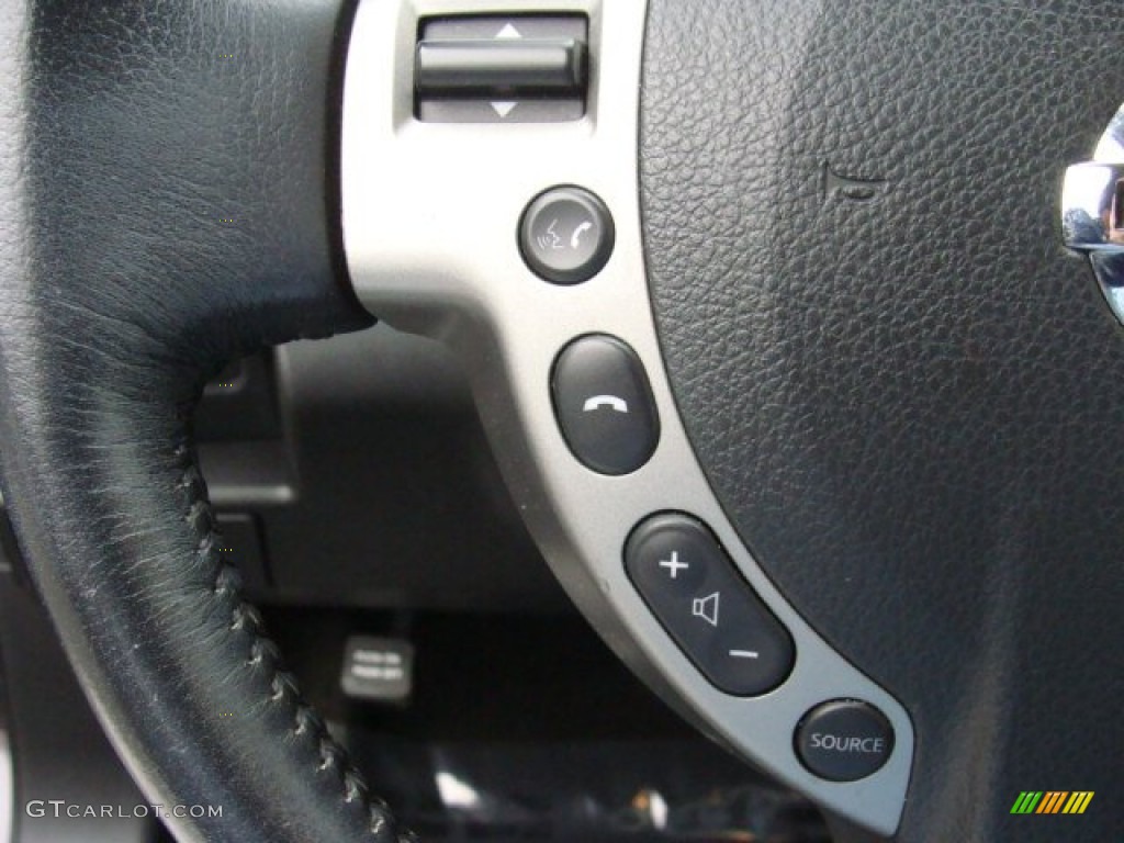 2011 Rogue SV AWD - Black Amethyst / Black photo #15