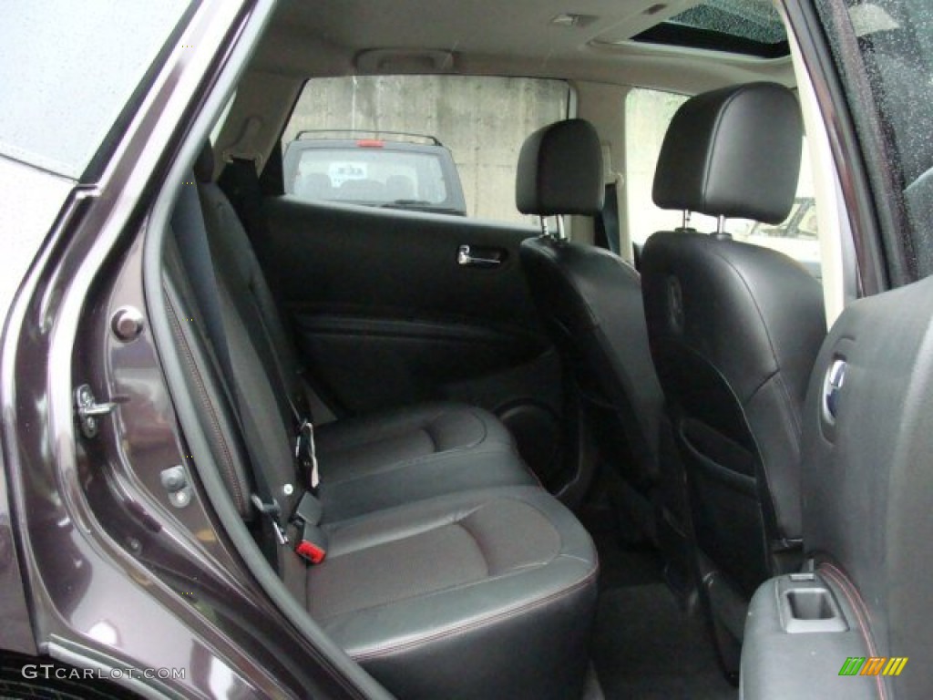 2011 Rogue SV AWD - Black Amethyst / Black photo #24