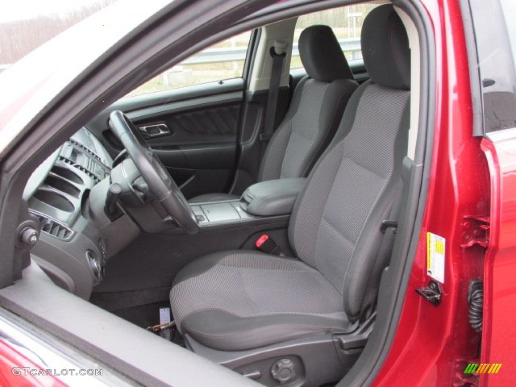 2011 Taurus SEL - Red Candy / Charcoal Black photo #13