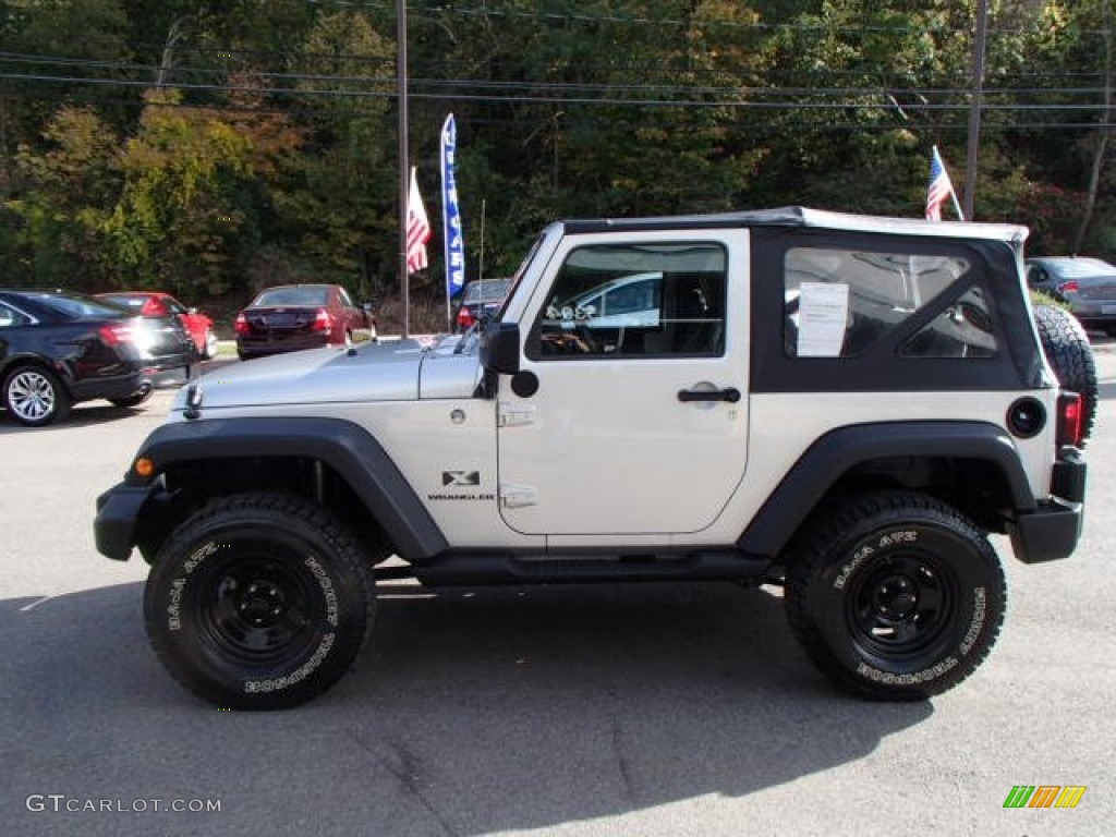 Bright Silver Metallic 2007 Jeep Wrangler X 4x4 Exterior Photo #86692026