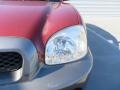 2004 Merlot Red Hyundai Santa Fe GLS  photo #9