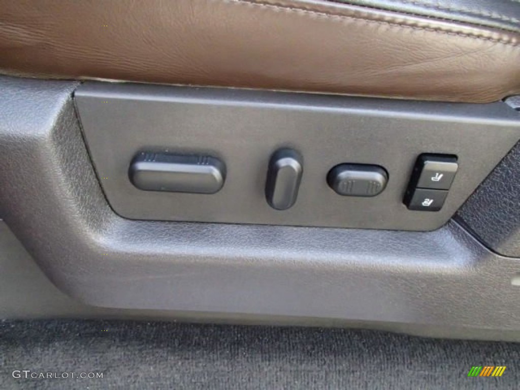 2010 F150 Platinum SuperCrew 4x4 - Red Candy Metallic / Sienna Brown Leather/Black photo #16