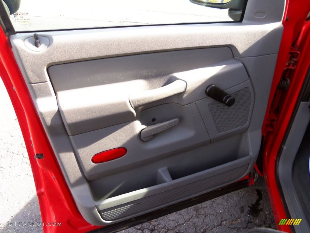 2006 Ram 1500 ST Quad Cab 4x4 - Flame Red / Medium Slate Gray photo #18