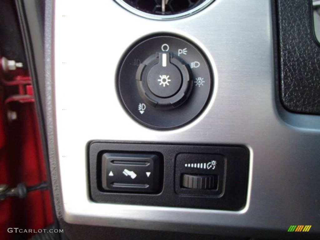 2010 F150 Platinum SuperCrew 4x4 - Red Candy Metallic / Sienna Brown Leather/Black photo #18