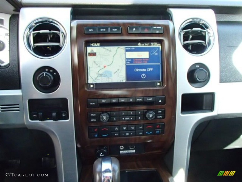 2010 F150 Platinum SuperCrew 4x4 - Red Candy Metallic / Sienna Brown Leather/Black photo #19