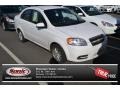 Summit White 2010 Chevrolet Aveo LT Sedan