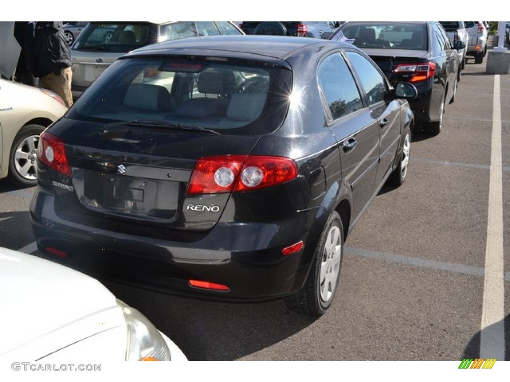 2008 Reno  - Fantasy Black Metallic / Grey photo #2