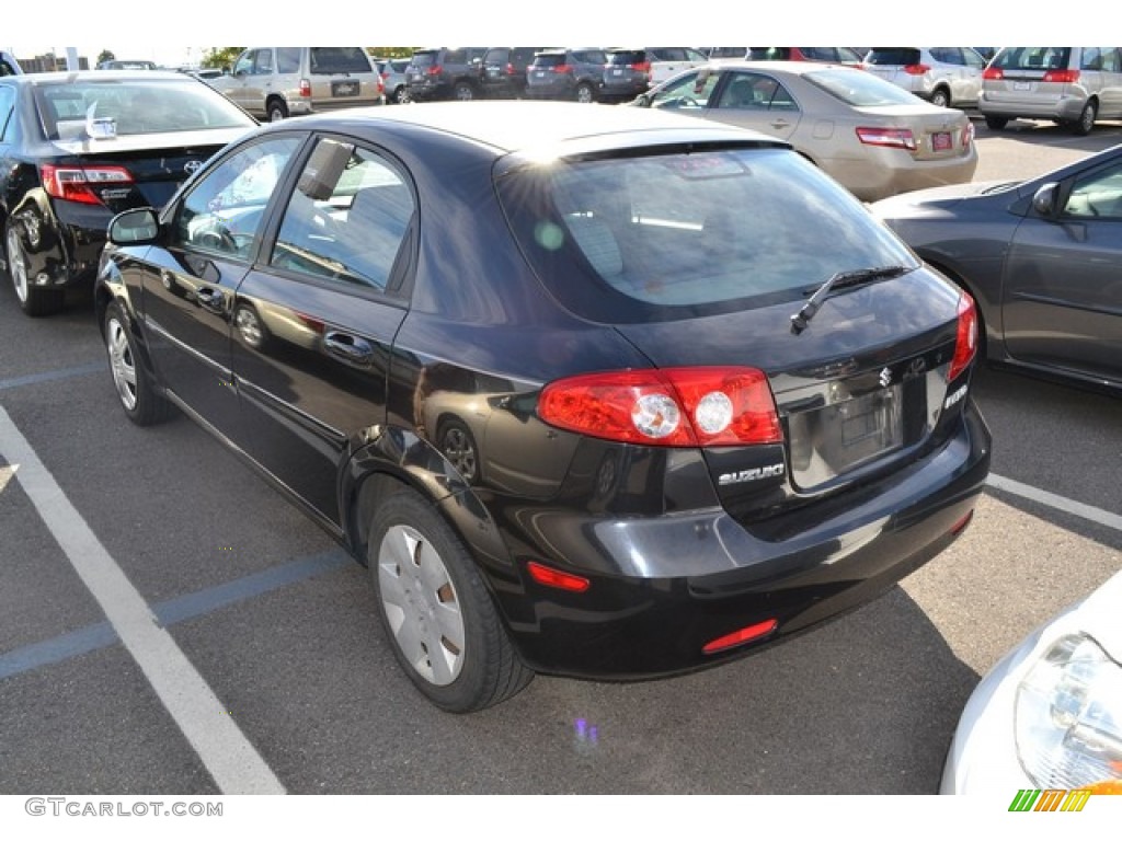 2008 Reno  - Fantasy Black Metallic / Grey photo #3