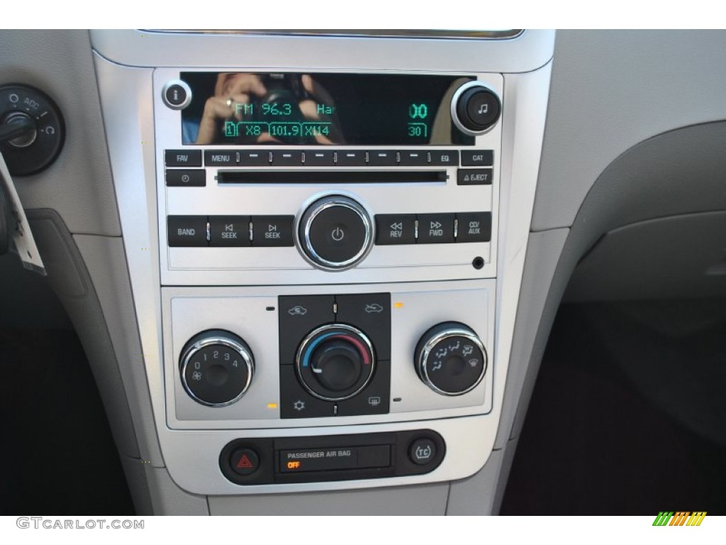 2008 Malibu LS Sedan - Black Granite Metallic / Titanium Gray photo #6