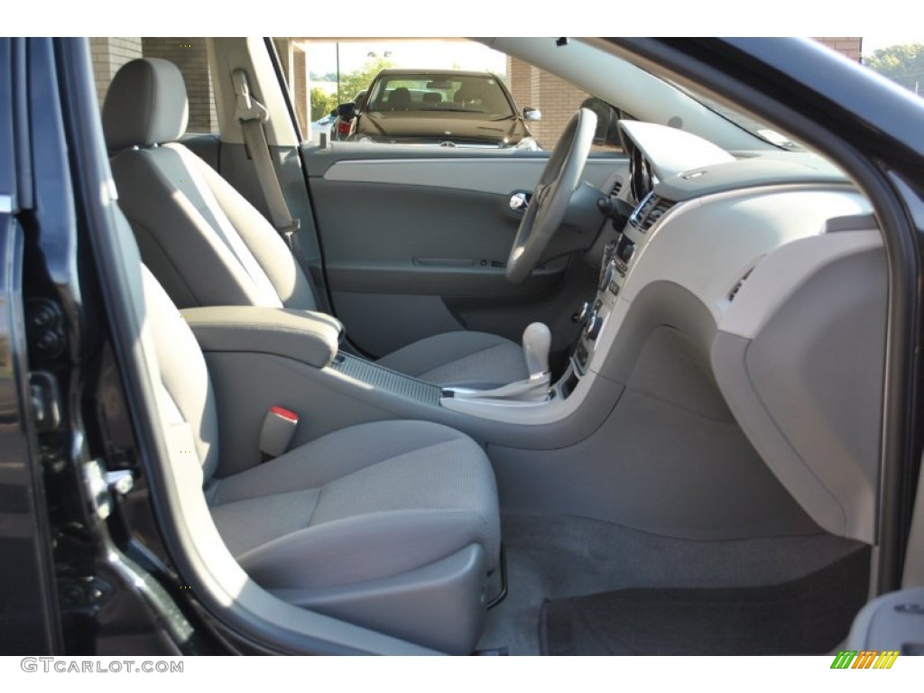 2008 Malibu LS Sedan - Black Granite Metallic / Titanium Gray photo #7