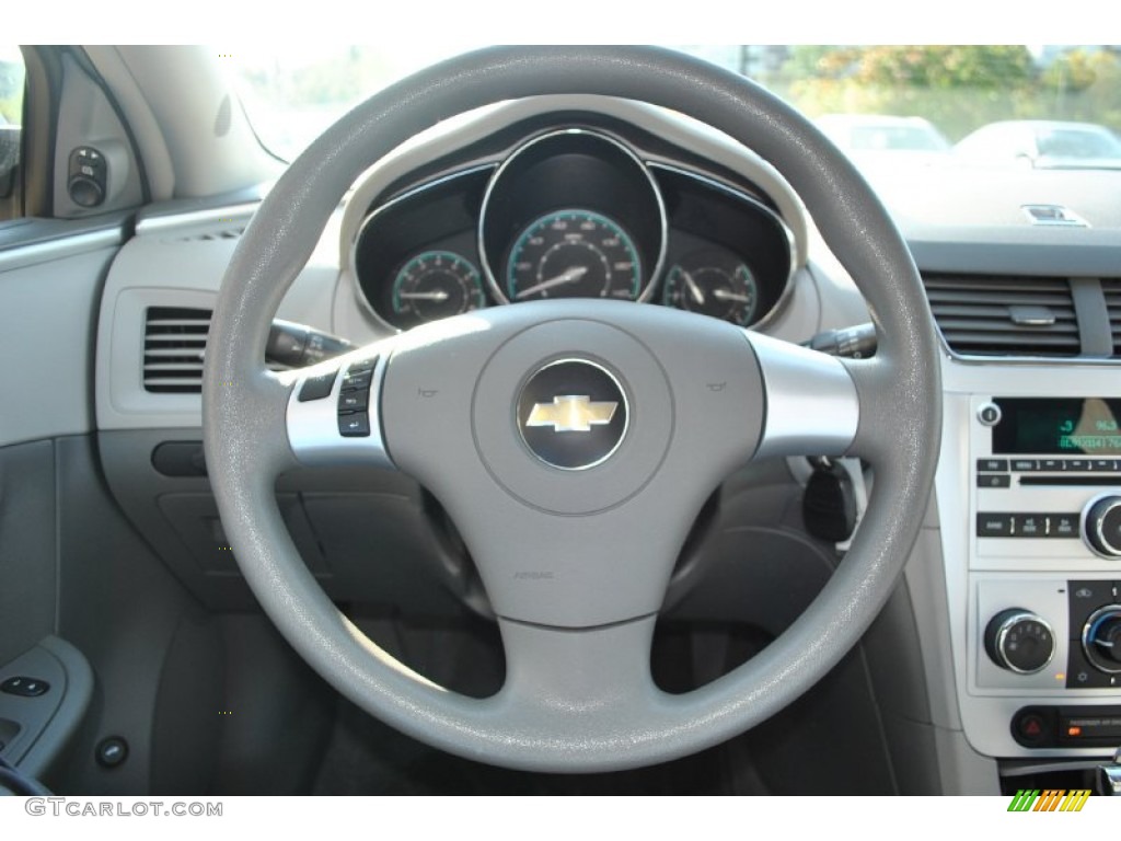 2008 Malibu LS Sedan - Black Granite Metallic / Titanium Gray photo #8