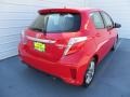 2013 Absolutely Red Toyota Yaris SE 5 Door  photo #4