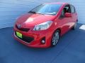 2013 Absolutely Red Toyota Yaris SE 5 Door  photo #7