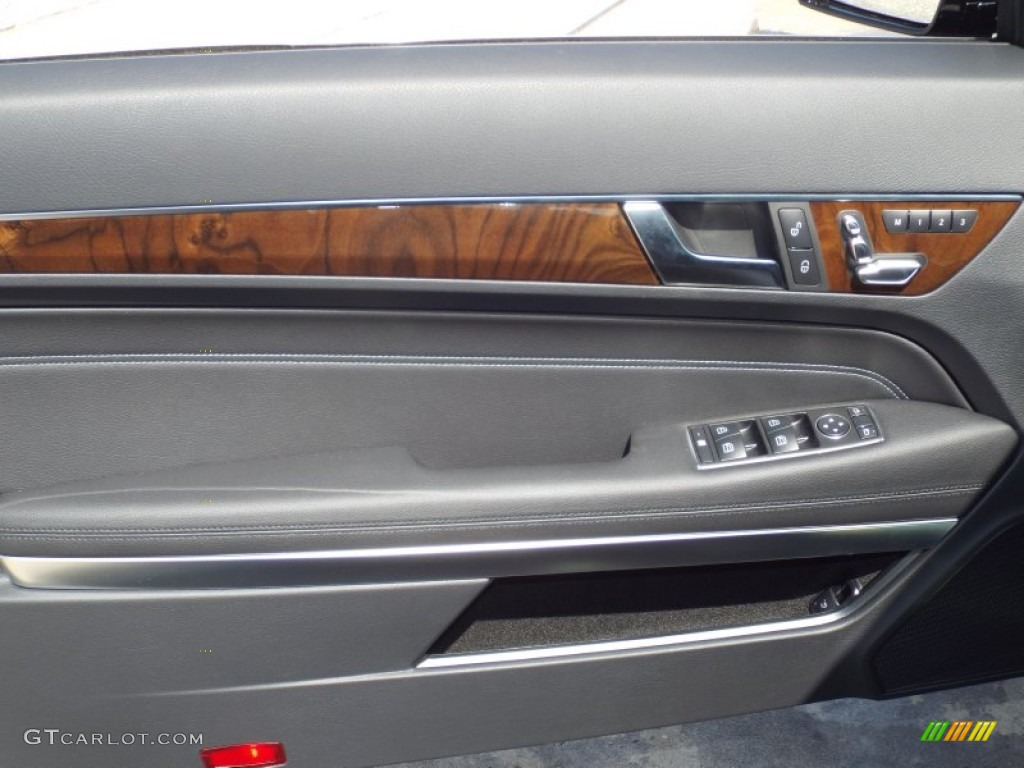2014 E 350 Coupe - Black / Black photo #6