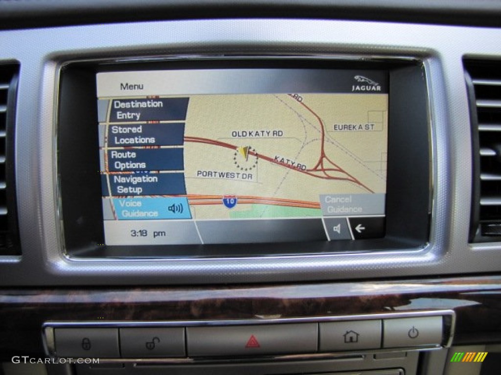 2011 Jaguar XF Premium Sport Sedan Navigation Photo #86696322