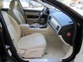2011 Jaguar XF Barley Beige/Truffle Brown Interior Front Seat Photo