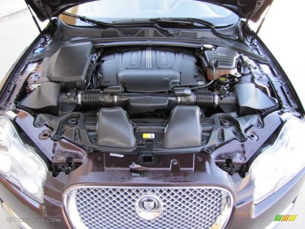 2011 Jaguar XF Premium Sport Sedan 5.0 Liter GDI DOHC 32-Valve VVT V8 Engine Photo #86696912