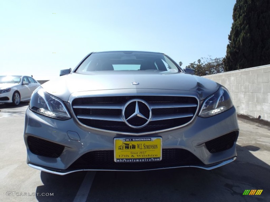 2014 E E250 BlueTEC Sedan - Paladium Silver Metallic / Black photo #2
