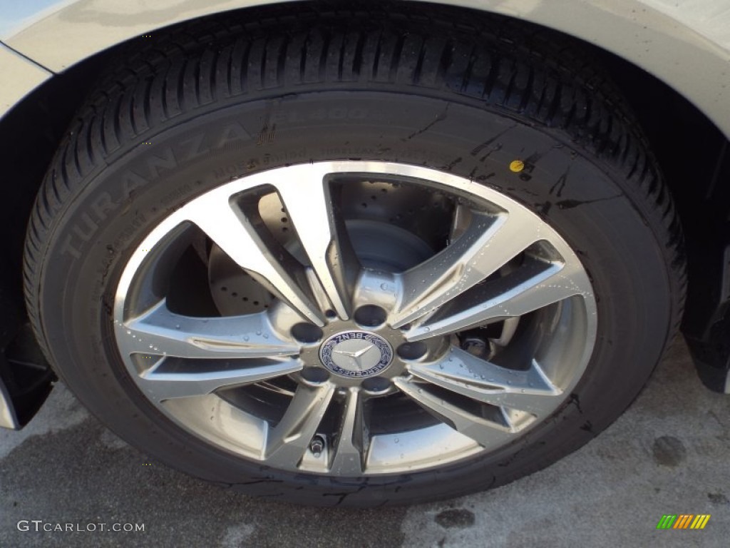 2014 E E250 BlueTEC Sedan - Paladium Silver Metallic / Black photo #10