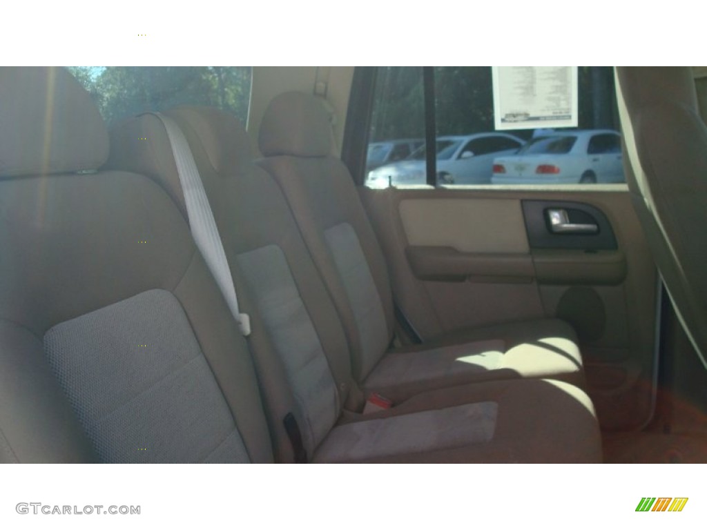 2003 Expedition XLT - Oxford White / Medium Parchment photo #24