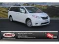 2014 Super White Toyota Sienna XLE AWD  photo #1