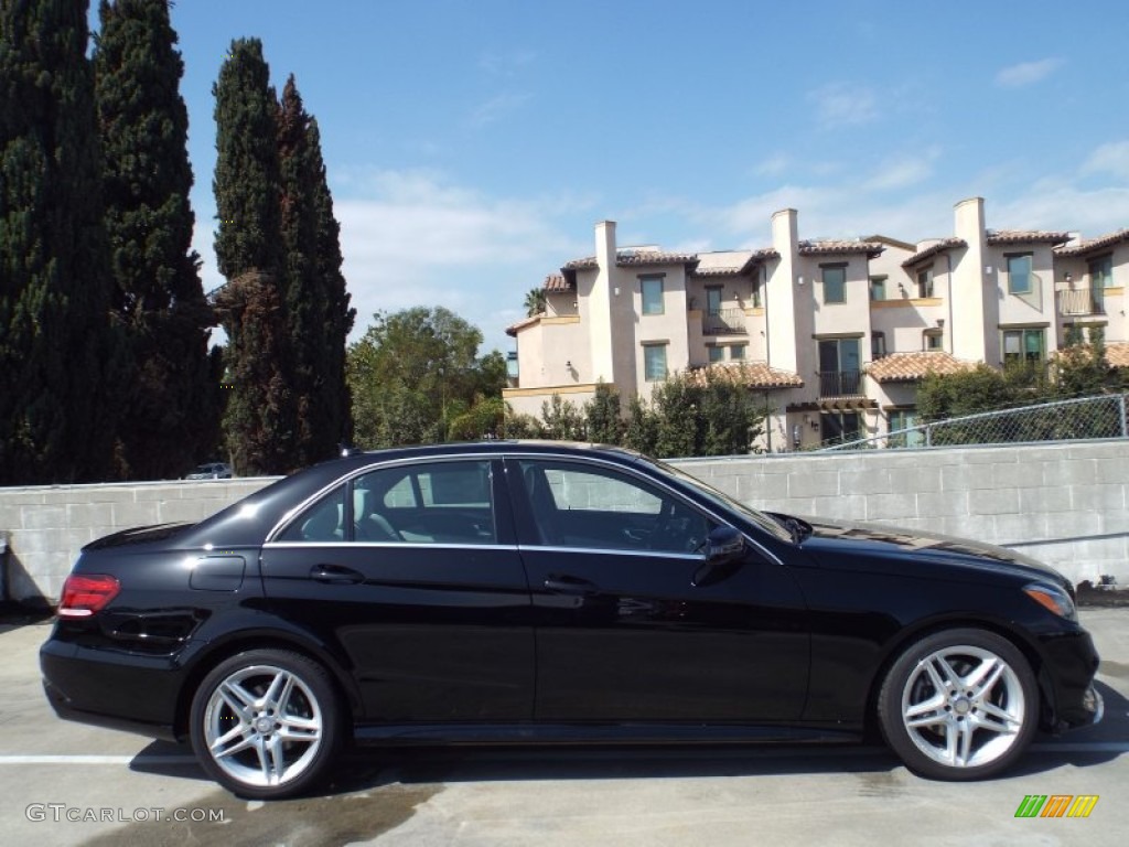 2014 E 350 Sport Sedan - Black / Grey/Black photo #3