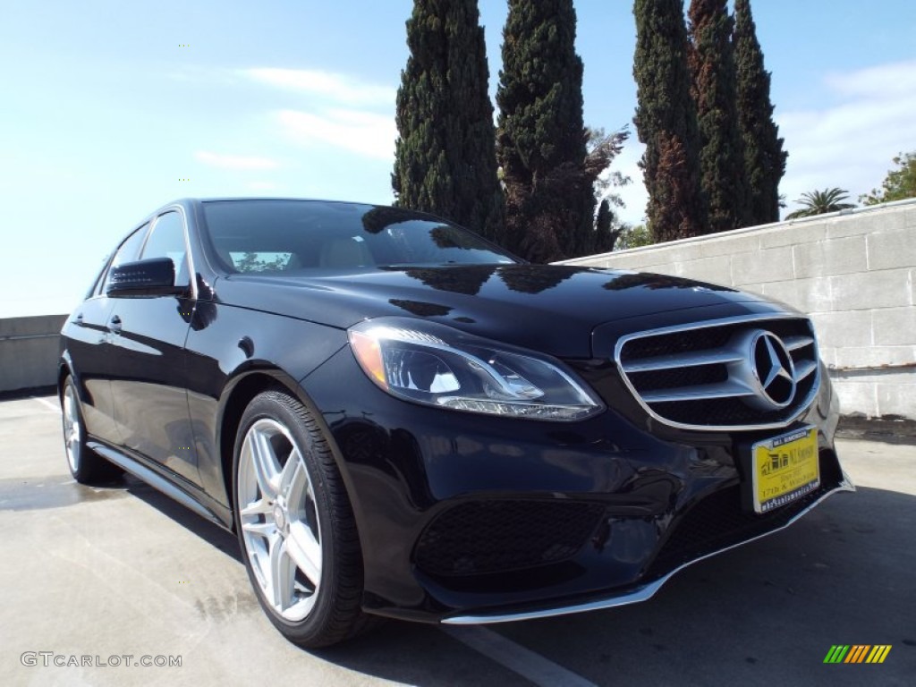 2014 E 350 Sport Sedan - Black / Grey/Black photo #11