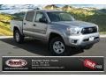 2014 Silver Sky Metallic Toyota Tacoma V6 SR5 Double Cab 4x4  photo #1