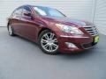 2013 Cabernet Red Pearl Hyundai Genesis 3.8 Sedan  photo #2