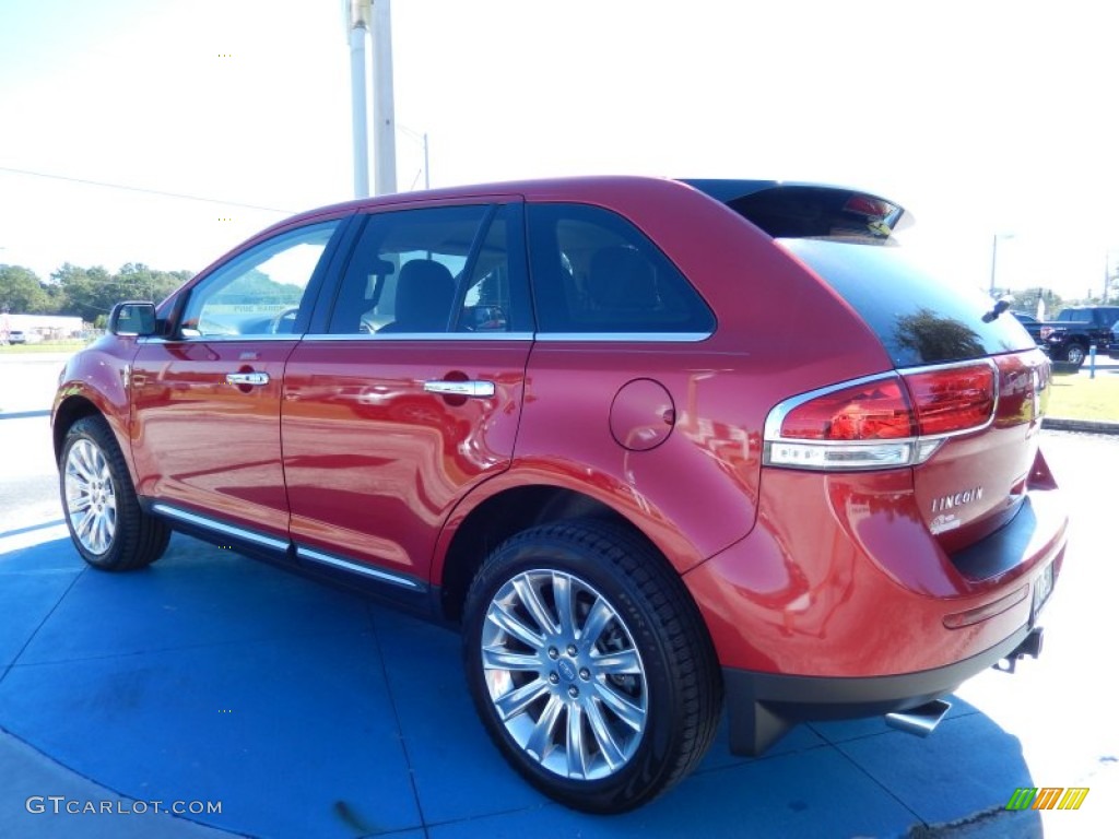 2011 MKX FWD - Red Candy Metallic / Medium Light Stone photo #3