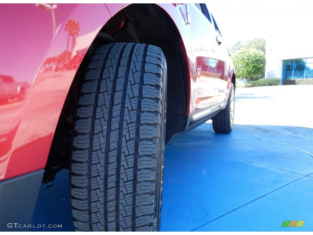 2011 MKX FWD - Red Candy Metallic / Medium Light Stone photo #11