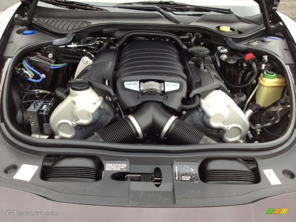 2011 Porsche Panamera 4S Engine Photos