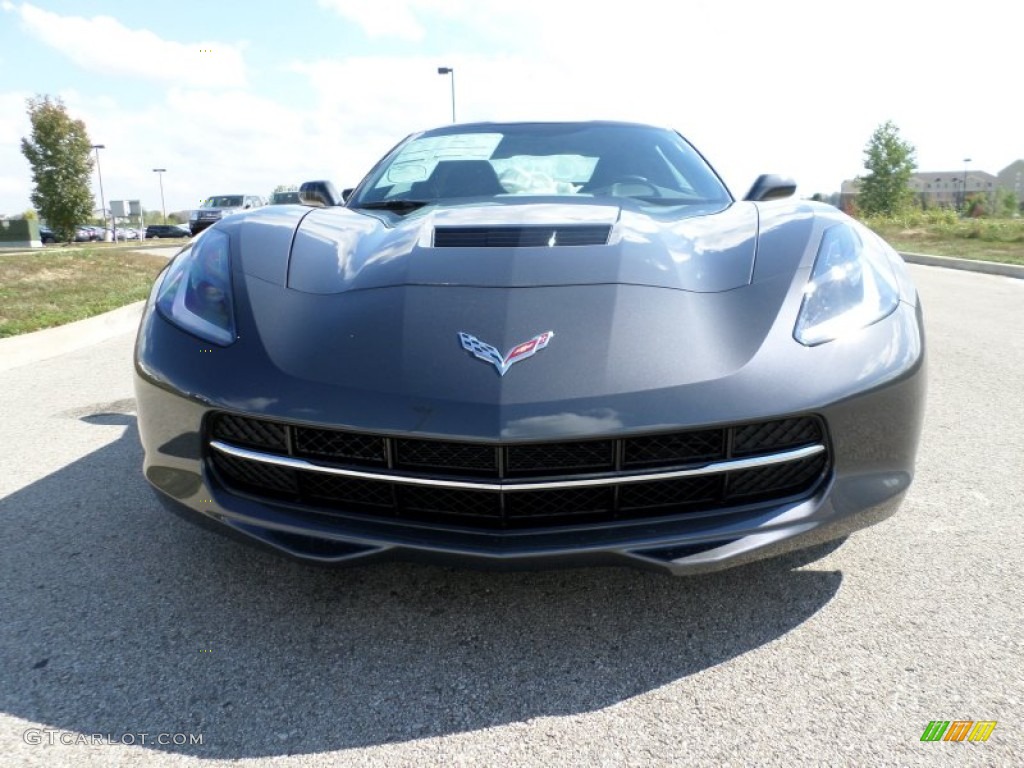 Cyber Gray Metallic 2014 Chevrolet Corvette Stingray Coupe Exterior Photo #86699892