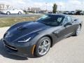 Cyber Gray Metallic 2014 Chevrolet Corvette Stingray Coupe Exterior