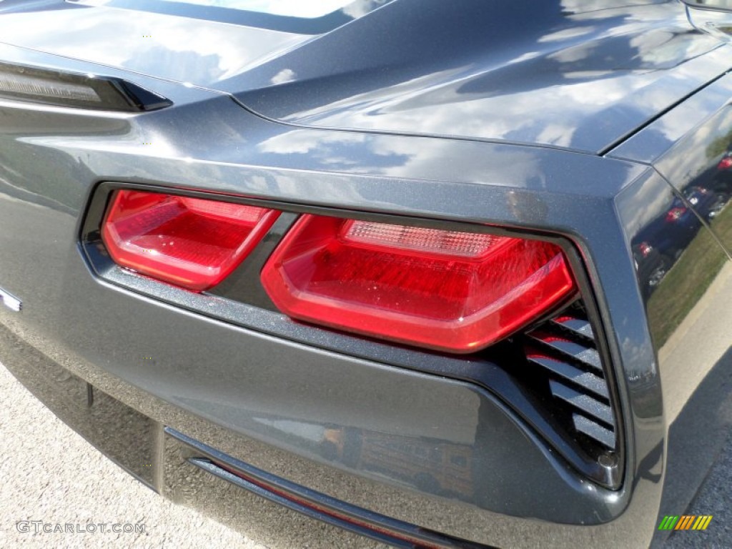2014 Corvette Stingray Coupe - Cyber Gray Metallic / Jet Black photo #7