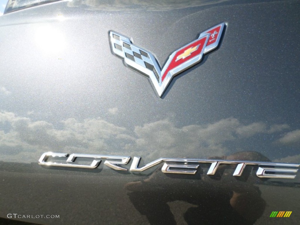 2014 Corvette Stingray Coupe - Cyber Gray Metallic / Jet Black photo #11