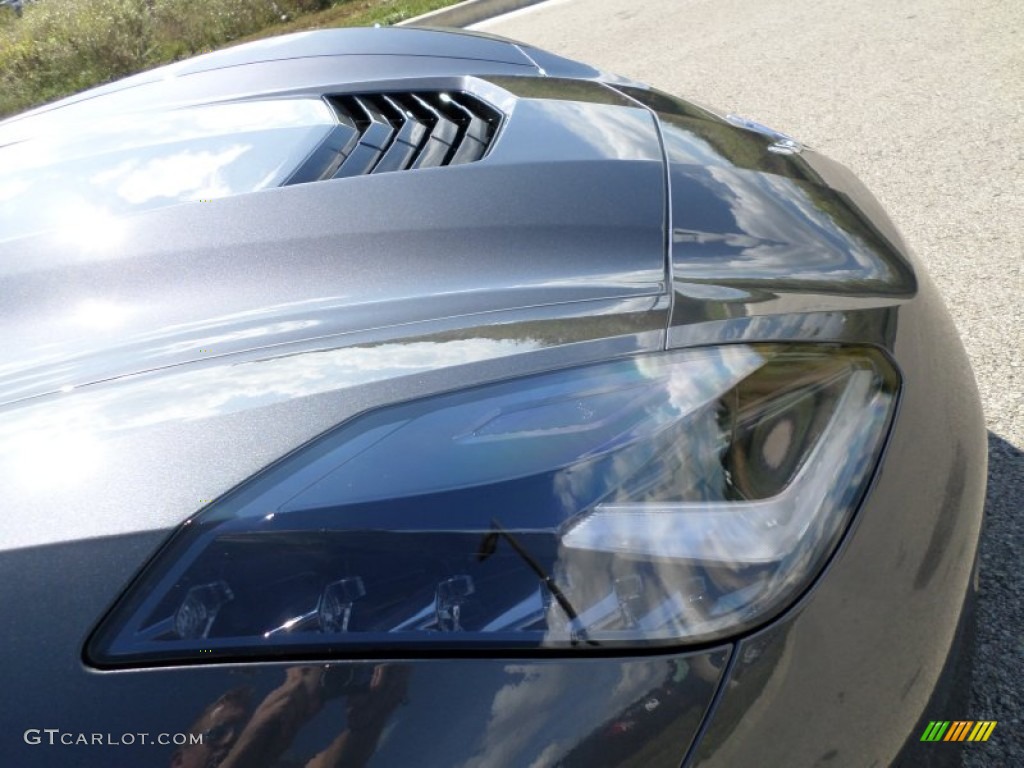 2014 Corvette Stingray Coupe - Cyber Gray Metallic / Jet Black photo #17