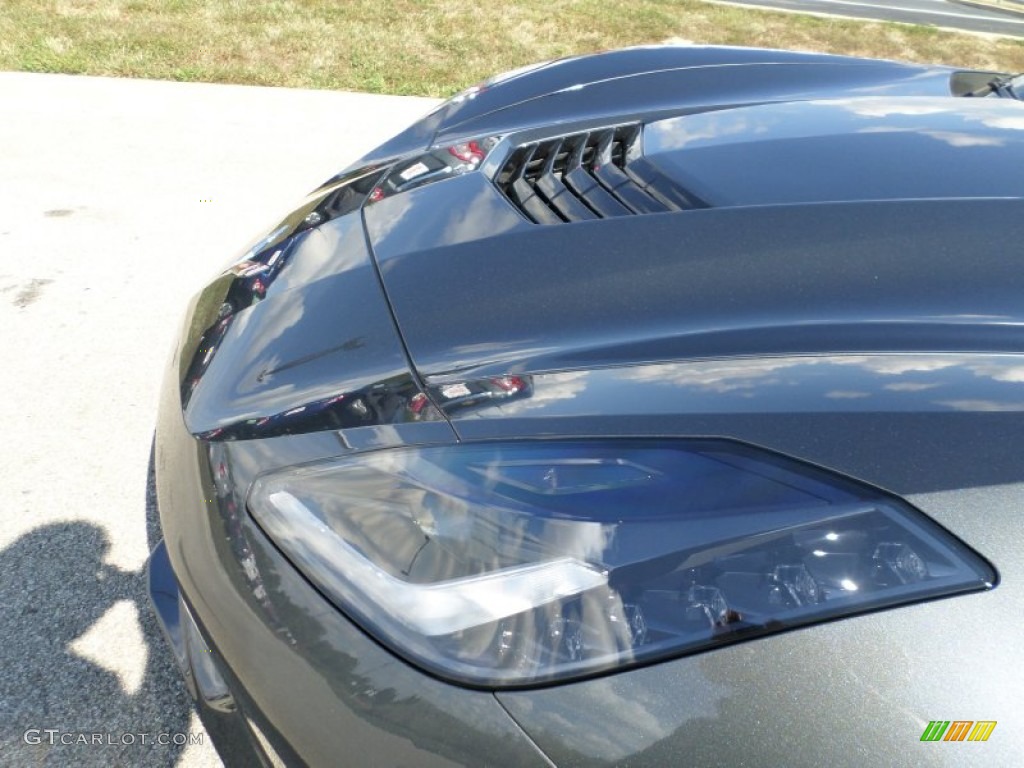 2014 Corvette Stingray Coupe - Cyber Gray Metallic / Jet Black photo #20